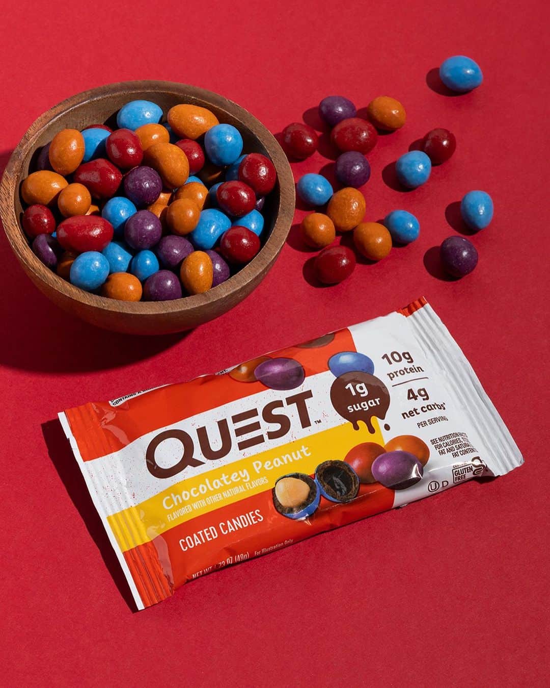questnutritionさんのインスタグラム写真 - (questnutritionInstagram)「MEET THE COATED CANDIES SQUAD! 🤝 There’s more to them than just high protein & low sugar in a delicious, keto-friendly treat. Which one is your spirit animal? 😋 #OnaQuest #QuestNutrition #QuestCandy #CoatedCandies」9月15日 0時38分 - questnutrition