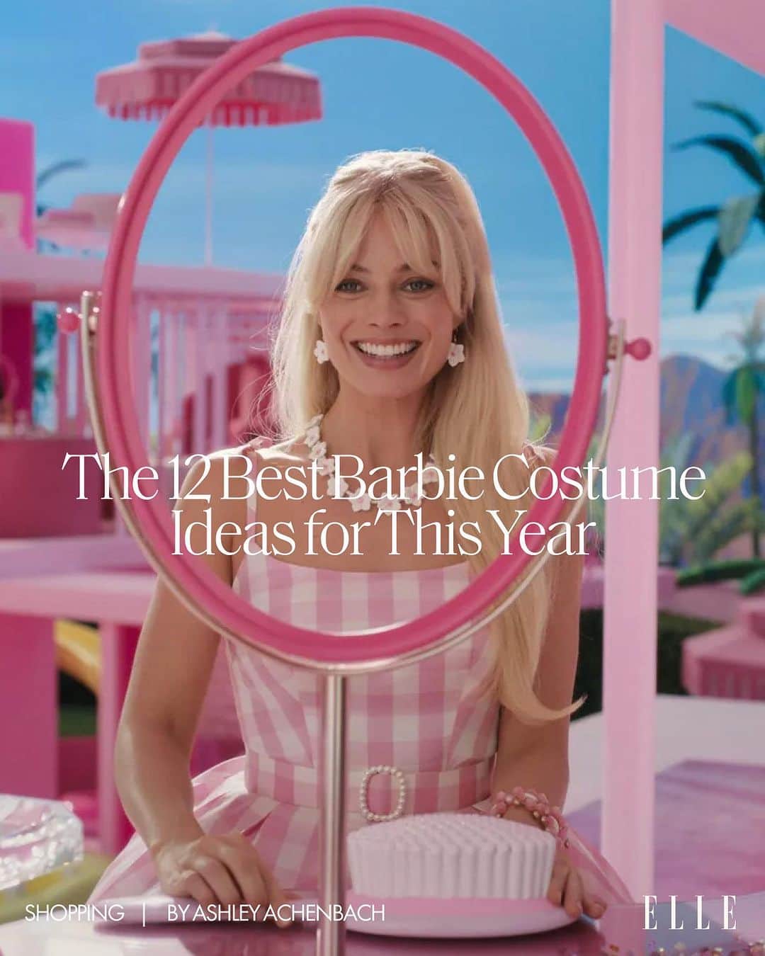 ELLE Magazineのインスタグラム：「It's no secret that this Halloween will be all about the Barbies and Kens. 💕 We’ve pulled the very best pieces to help you put together the ultimate #BarbieMovie costumes (and elevate your wardrobe in the process). Shop them at the link in bio.」