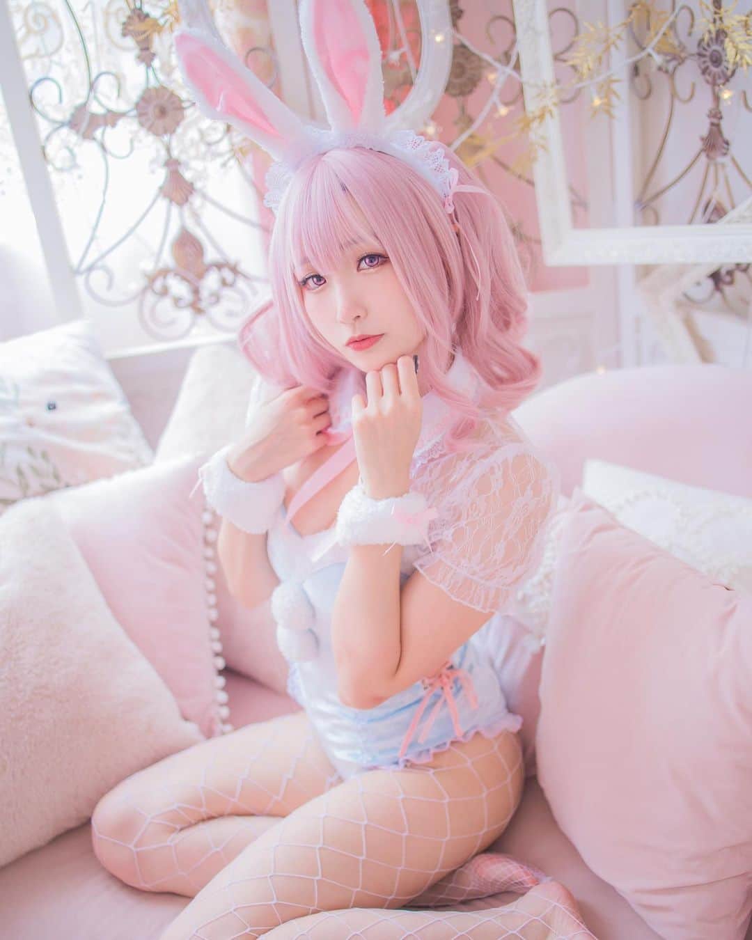 Sherryさんのインスタグラム写真 - (SherryInstagram)「- September Tier 1 - Candy Bunny U(•ㅅ•)U It's tea time♡ ❣️Full set photo ► https://reurl.cc/WEd7Rk  您是來參加茶會的嗎?  快點跟我來吧♡♡  #cosplay#cosplayer #cosplaygirl #photo #cosplayphoto #cosplayersofinstagram #cosplayphotography #anime #silverxherecosplay #patreoncreator #patreonartist  #コスプレ　#コスプレイヤー　#コスプレイヤーさんと繋がりたい　#コスプレ写真」9月15日 17時30分 - silverxhere
