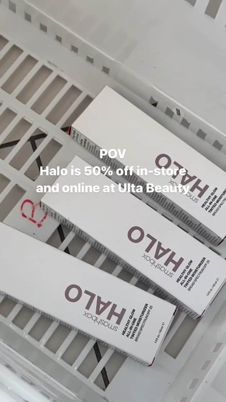 Smashboxのインスタグラム：「Halo is literally 50% off at @ultabeauty in-store and online ✨ Link in bio #UltaBeauty #ultabeautymusthave #ulta21daysofbeauty」