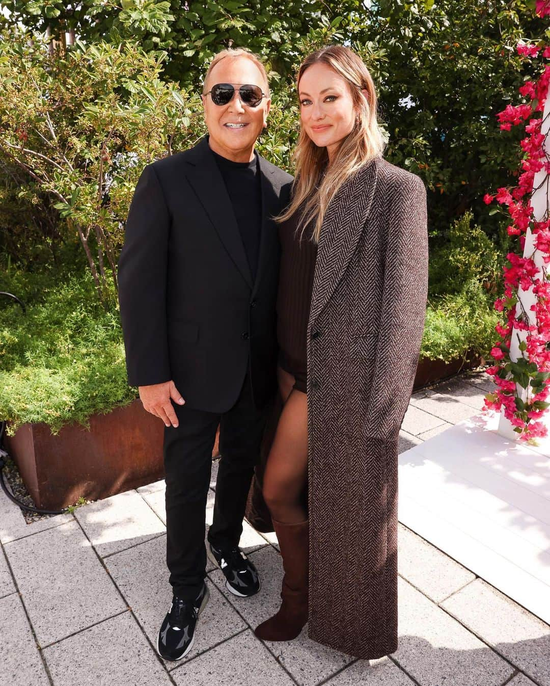 マイケルコースさんのインスタグラム写真 - (マイケルコースInstagram)「Man of the hour.   Guests join Michael at his Spring/Summer 2024 Michael Kors Collection runway show.  #MichaelKorsCollection #NYFW」9月15日 2時23分 - michaelkors