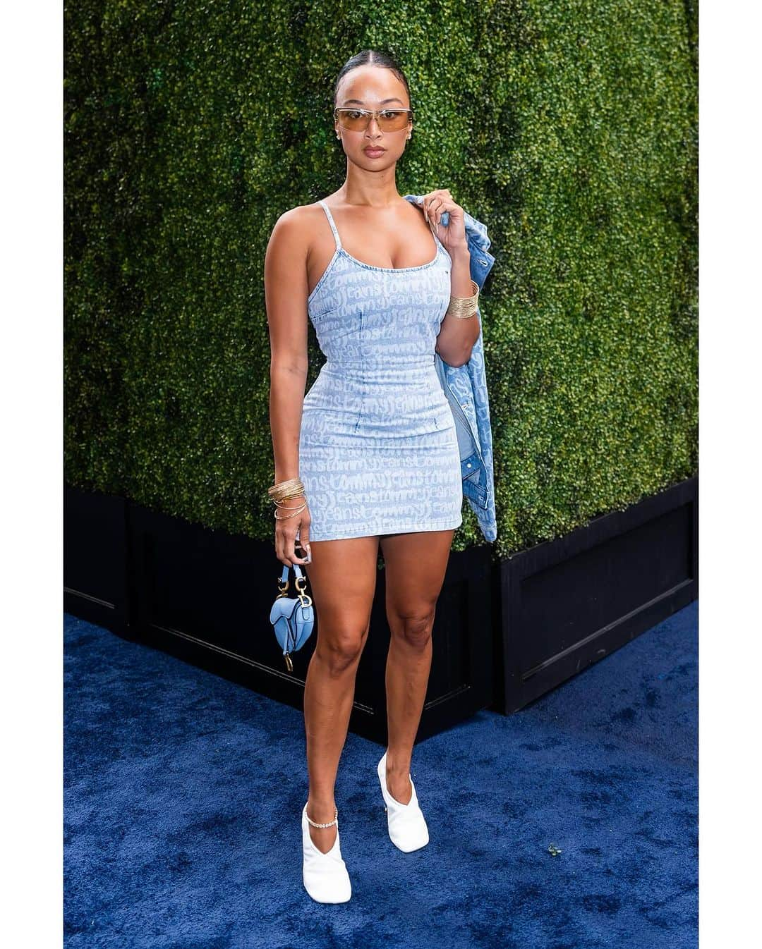 Draya Micheleさんのインスタグラム写真 - (Draya MicheleInstagram)「Thank you for having me at the @tommyhilfiger brunch ♥️ special thanks to the fam @jasonrembert @_woodynyc @coreytstokes」9月15日 2時43分 - drayamichele