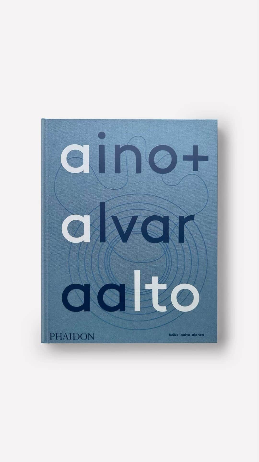 のインスタグラム：「Aino and Alvar Aalto together founded Artek and created some of the most celebrated objects and buildings of the 20th century.   In ‘Aino + Alvar Aalto: A Life Together’ by @heikkiaaltoalanen, Alvar and Aino’s grandson illustrates their story through letters, documents, drawings, and family photographs, drawing on many of the never-before-published letters they sent to each other and to family, friends, and colleagues, until Aino’s death in 1949.   📘Available now from @phaidonpress.」