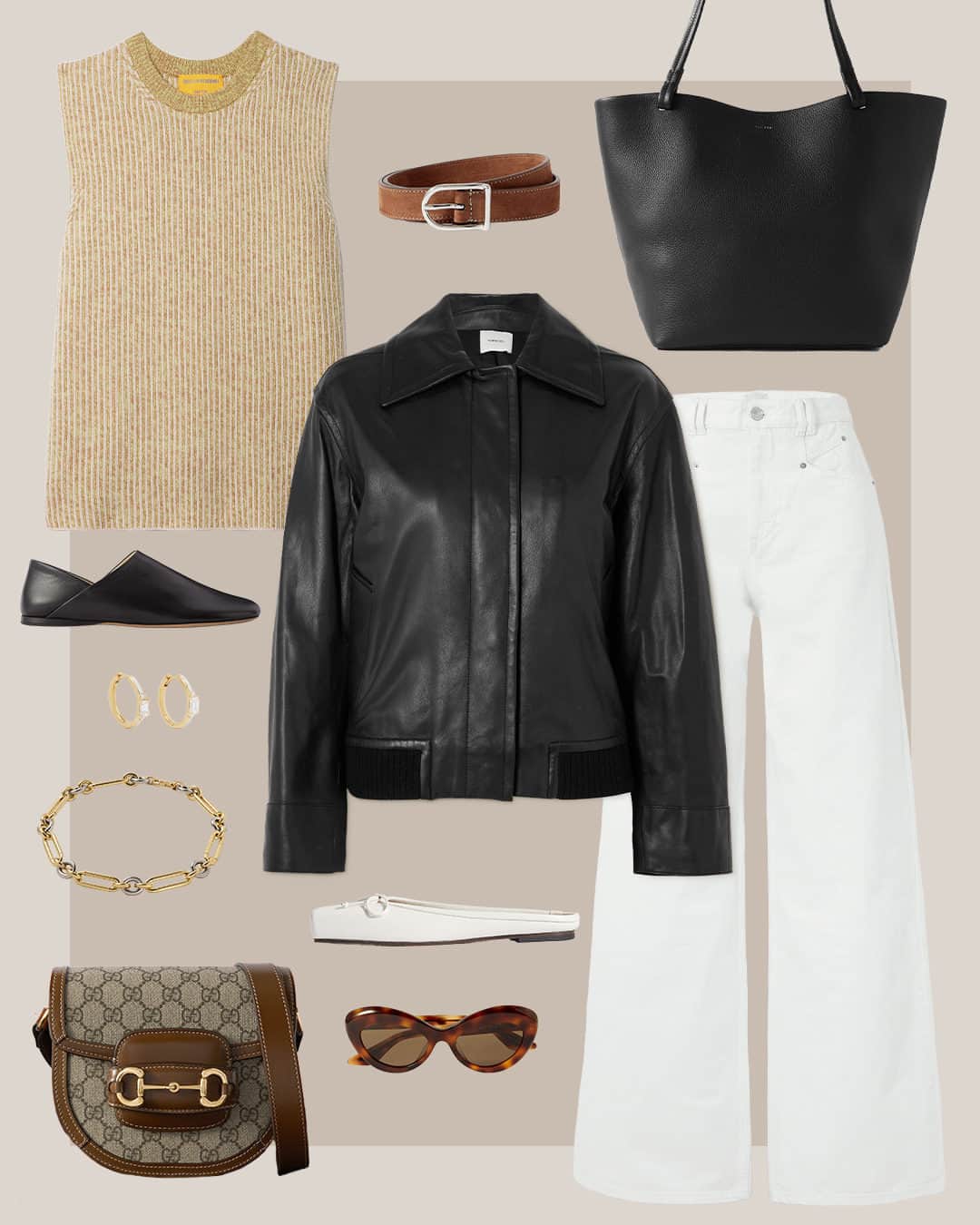 のインスタグラム：「0FF DUTY: Discover our collection of weekend outfits, featuring casual and relaxed pieces that are both comfortable and fashionable.  Tap the link in bio to shop at #NETAPORTER.」