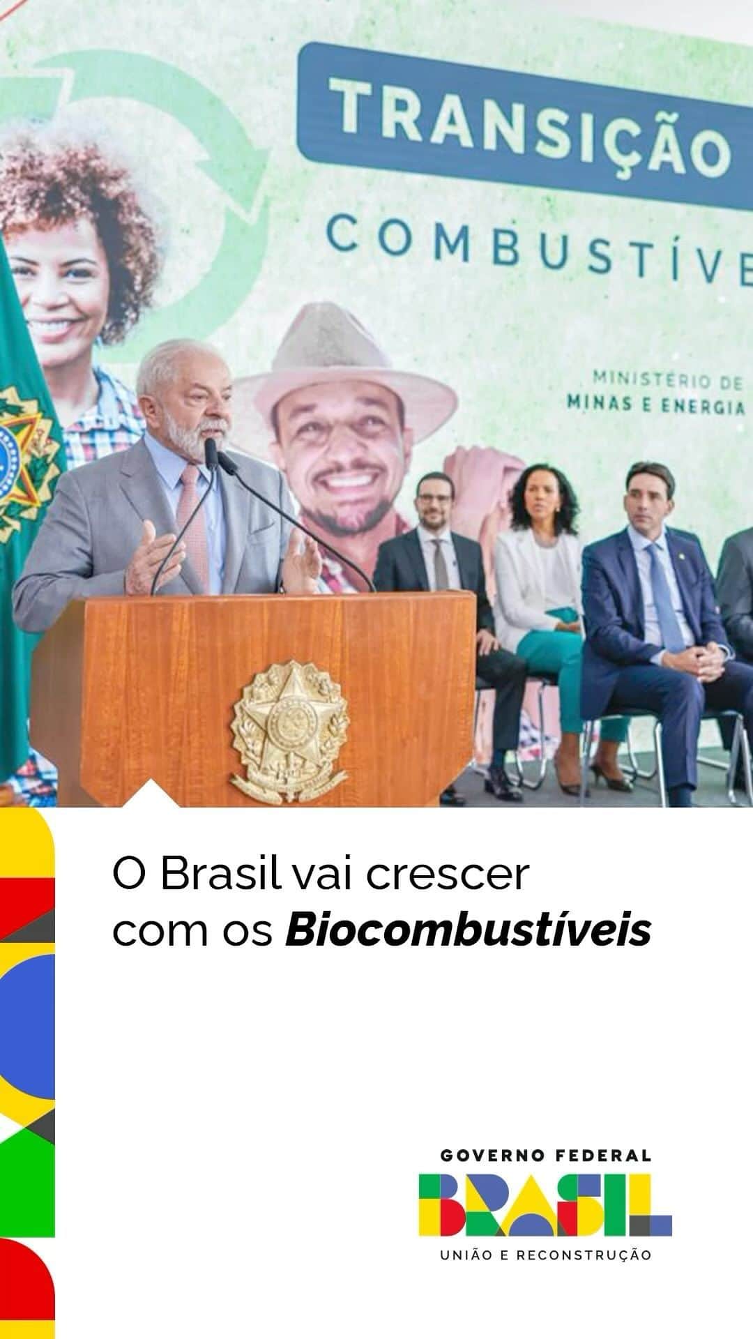 ジルマ・ルセフのインスタグラム：「Os nossos investimentos em biocombustíveis vão garantir desenvolvimento econômico, justiça social e a preservação do nosso planeta. O Brasil está empenhado em se tornar referência mundial na produção de energias renováveis.  🎥  Audiovisual/ PR」