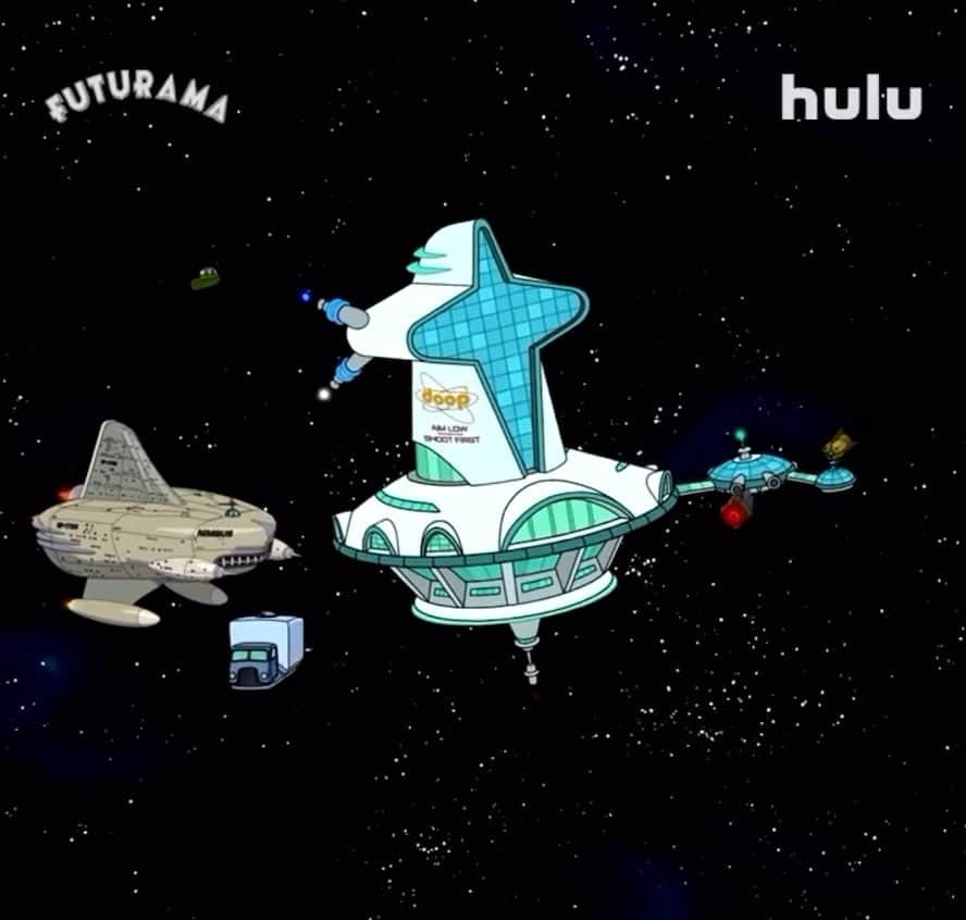 のインスタグラム：「I taped this hilarious @futuramaonhulu episode before the strike. Check it out!!!!!」