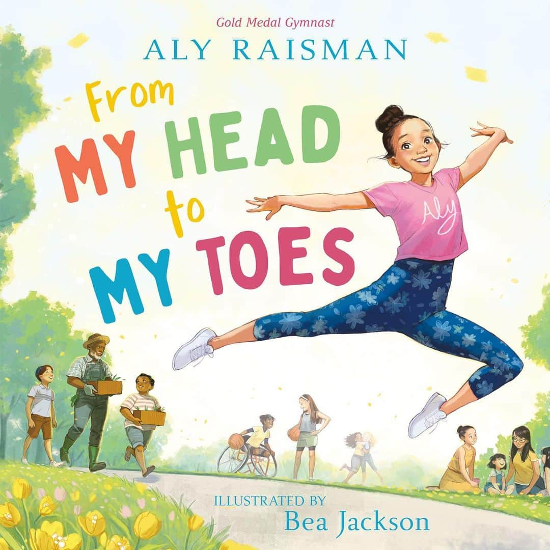 アリー・レイズマンのインスタグラム：「I'm so excited to share the cover reveal for my upcoming picture book FROM MY HEAD TO MY TOES!  I hope that From My Head To My Toes, which features art by the talented Brittany Jackson, will help empower parents, guardians & anyone who picks up this book to talk about consent and body autonomy with kids in a positive and approachable way. On my own journey to healing, I’ve learned the importance of education and prevention, self-trust, and support for survivors. I’ve often reflected on what I wish I knew when I was younger and what I’d tell my younger self. I think a lot about how important it is to teach kids from a young age to trust themselves and to believe that their voices are powerful and their bodies are their own.  I believe that we can work to create a safer environment for children by talking openly about consent, healthy boundaries, and abuse prevention. I wish I had this book as a kid, and I can't wait for you to read it. It comes out on 4/2/24 and is now available for preorder at the link in my bio 😊」