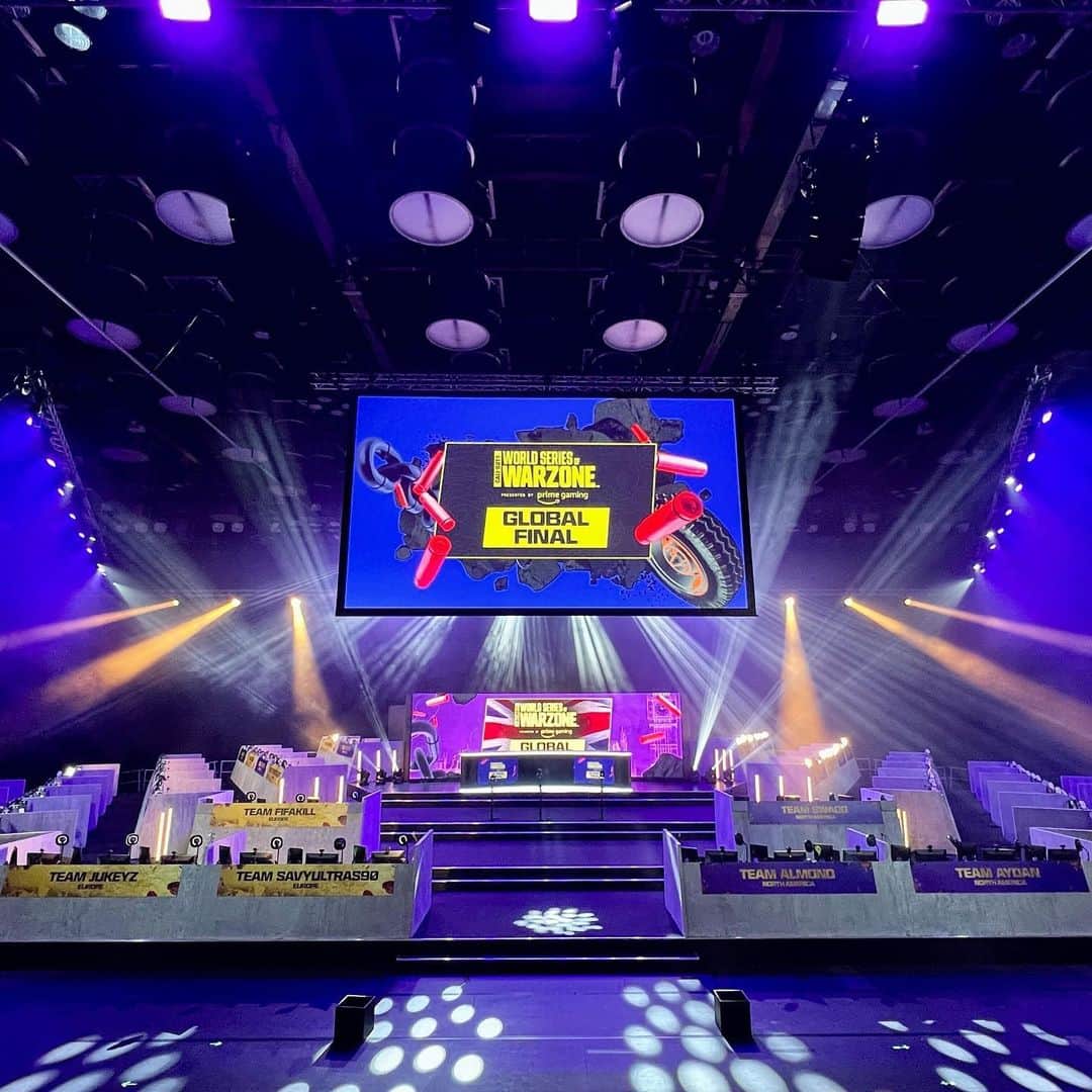 のインスタグラム：「‼️ The stage is set for Saturday ‼️  #WSOWGlobalFinal starts at 7AM PT / 3PM BST」