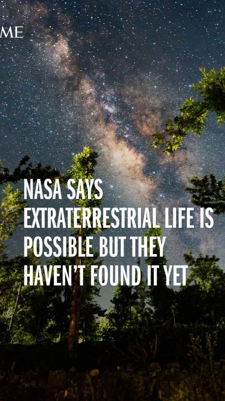 TIME Magazineのインスタグラム：「NASA says extraterrestrial life is possible but they haven't found it yet」