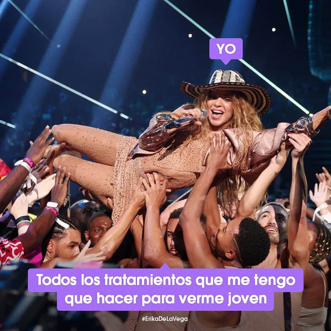 Erika De La Vegaさんのインスタグラム写真 - (Erika De La VegaInstagram)「Clara-mente todo #EnDefensaPropia  #ErikaDeLaVega #shakira #vmas」9月15日 4時27分 - erikadlvoficial