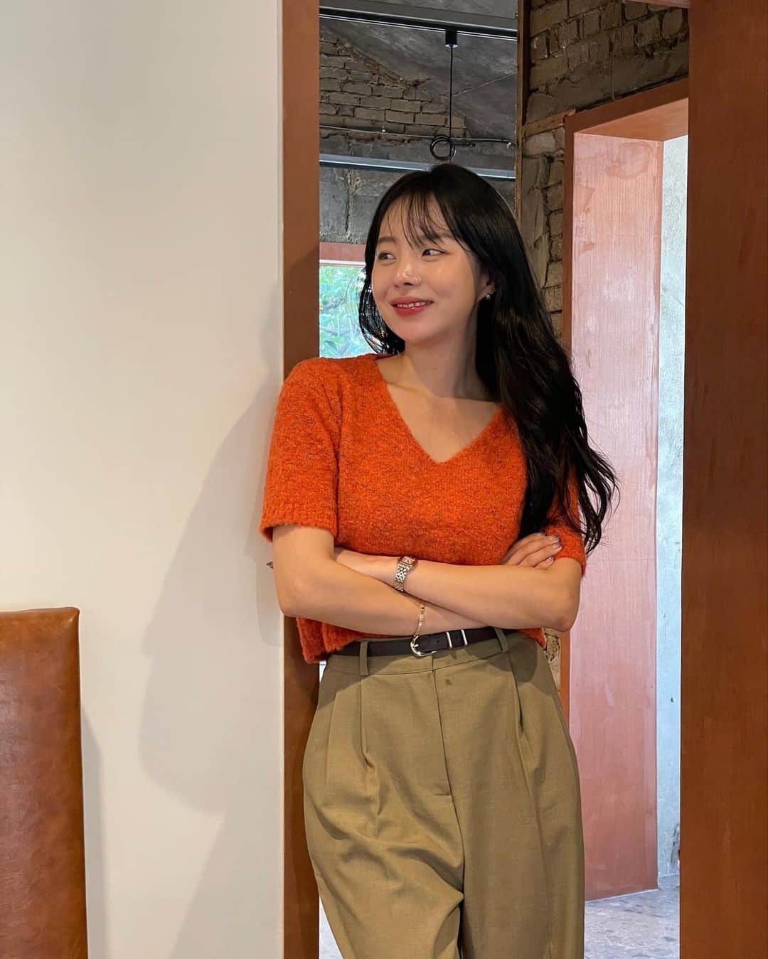 のインスタグラム：「부지런히 담아둔 미지우의 가을 🧡🍂🍁🌾🍃🤎」