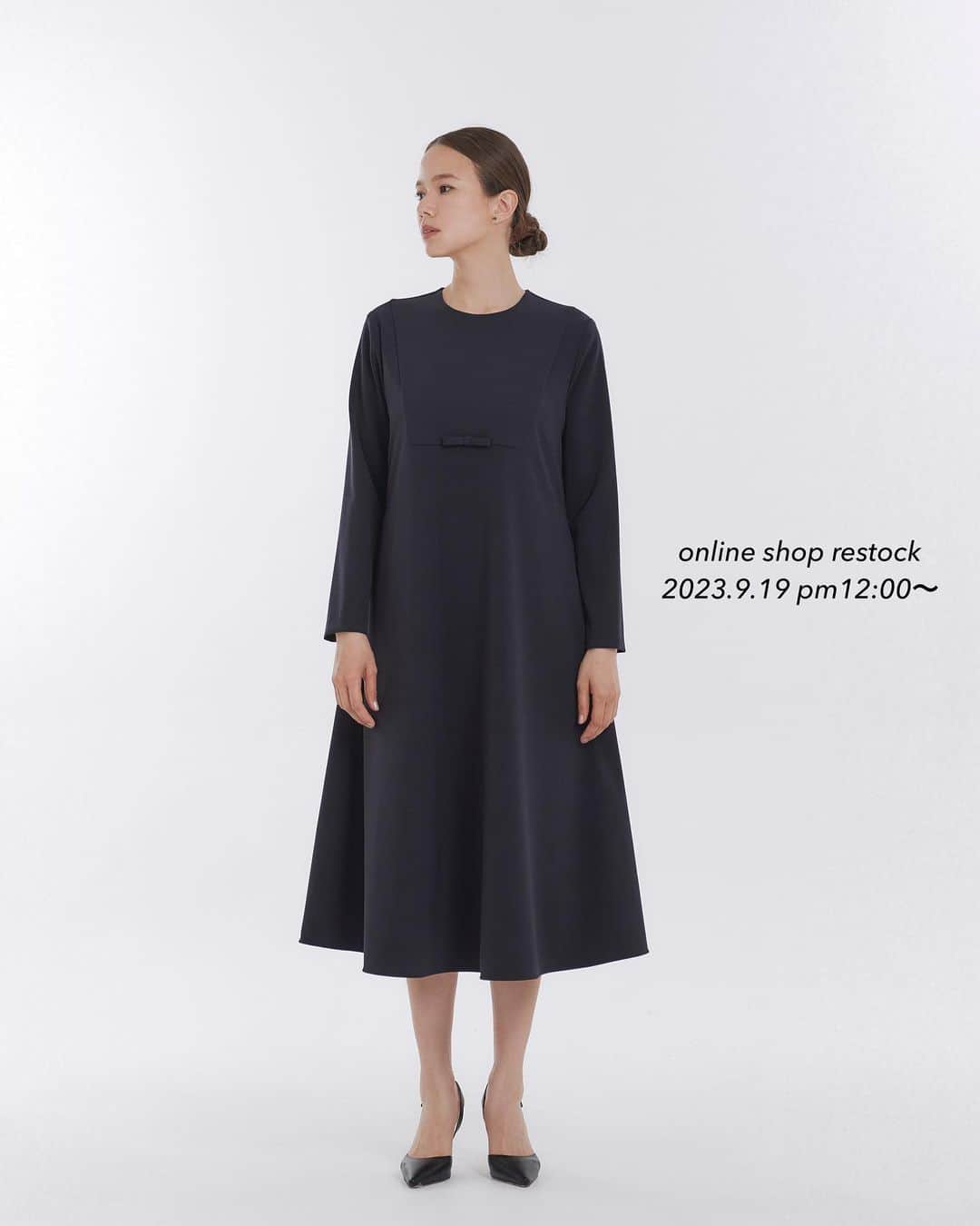 yoriのインスタグラム：「*online shop restock*  2023.9.19 pm12:00〜 下記の商品が再入荷致します！ ハレの日やセレモニーなどに 大活躍です！  #フォーマルリボンドレス #フォーマルリボンボレロ  #yori_japan」