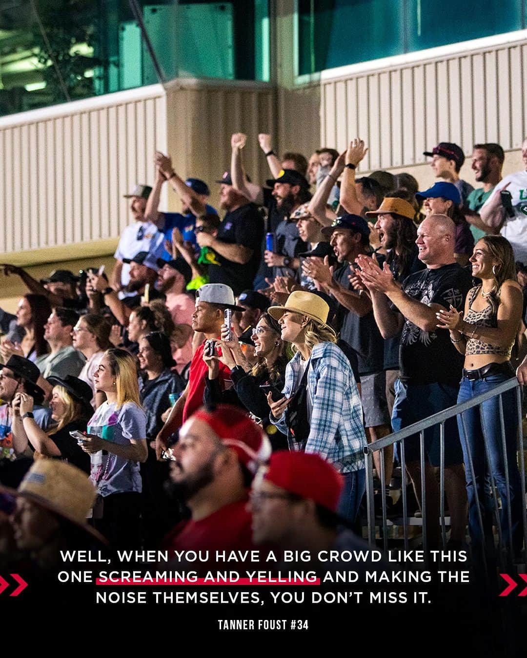 タナー・フォウストさんのインスタグラム写真 - (タナー・フォウストInstagram)「@tannerfoust agrees - the crowd @nitrocross is next level 🏁」9月15日 6時47分 - tannerfoust