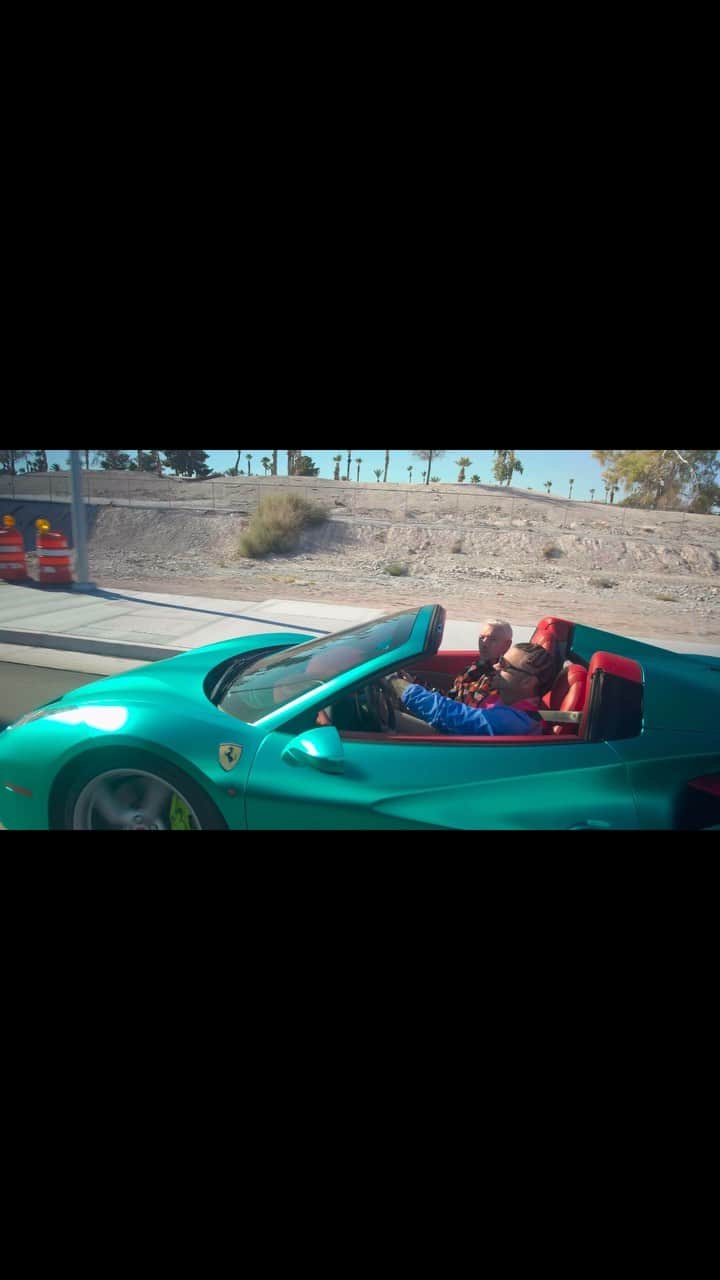 Riff Raffのインスタグラム：「“i WANT A FERRARi” The Movie starring @diplo   Coming Soon so Act like a 488 and stay Tuned 🏎️⚙️」