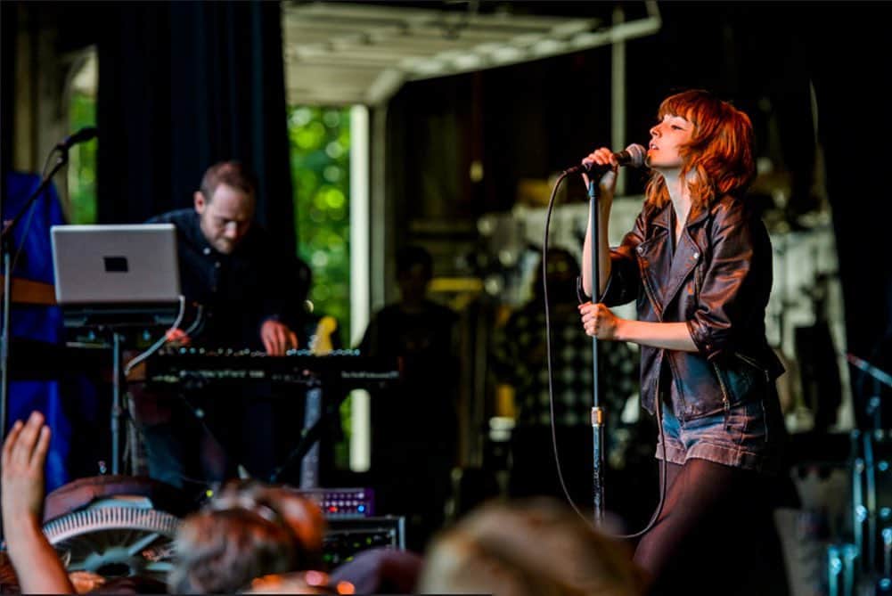 CHVRCHESさんのインスタグラム写真 - (CHVRCHESInstagram)「Throwback to us playing @lanewayfest Detroit, 10 years ago to the day.」9月15日 8時47分 - chvrches