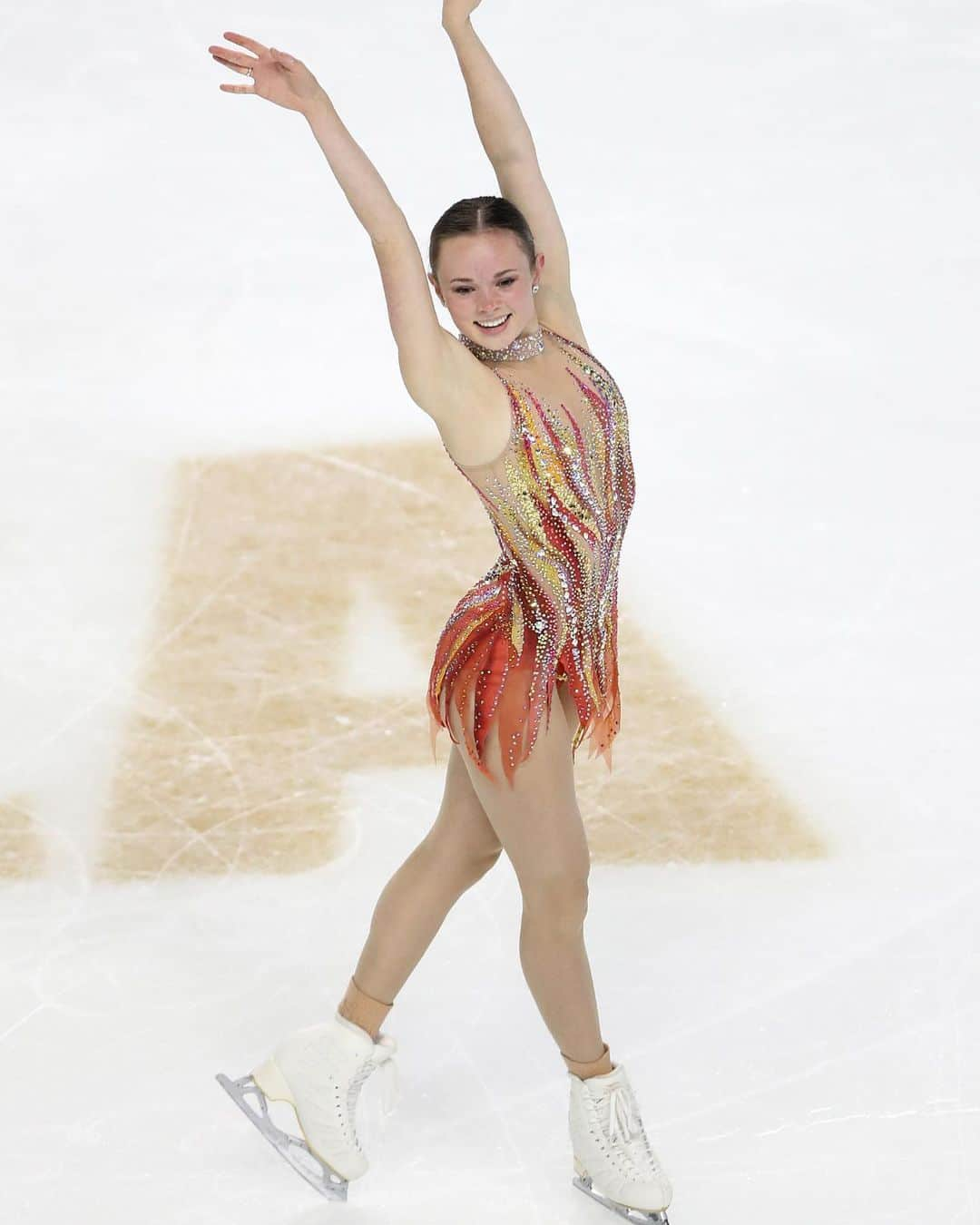 マライア・ベルのインスタグラム：「Skate America brings back such great memories! Can’t wait to be there in person and cheer on the competitors!  Throwback to SA 2020! Be sure to get your tickets at 2023skateamerica.org #GPfigure #SkateAmerica」