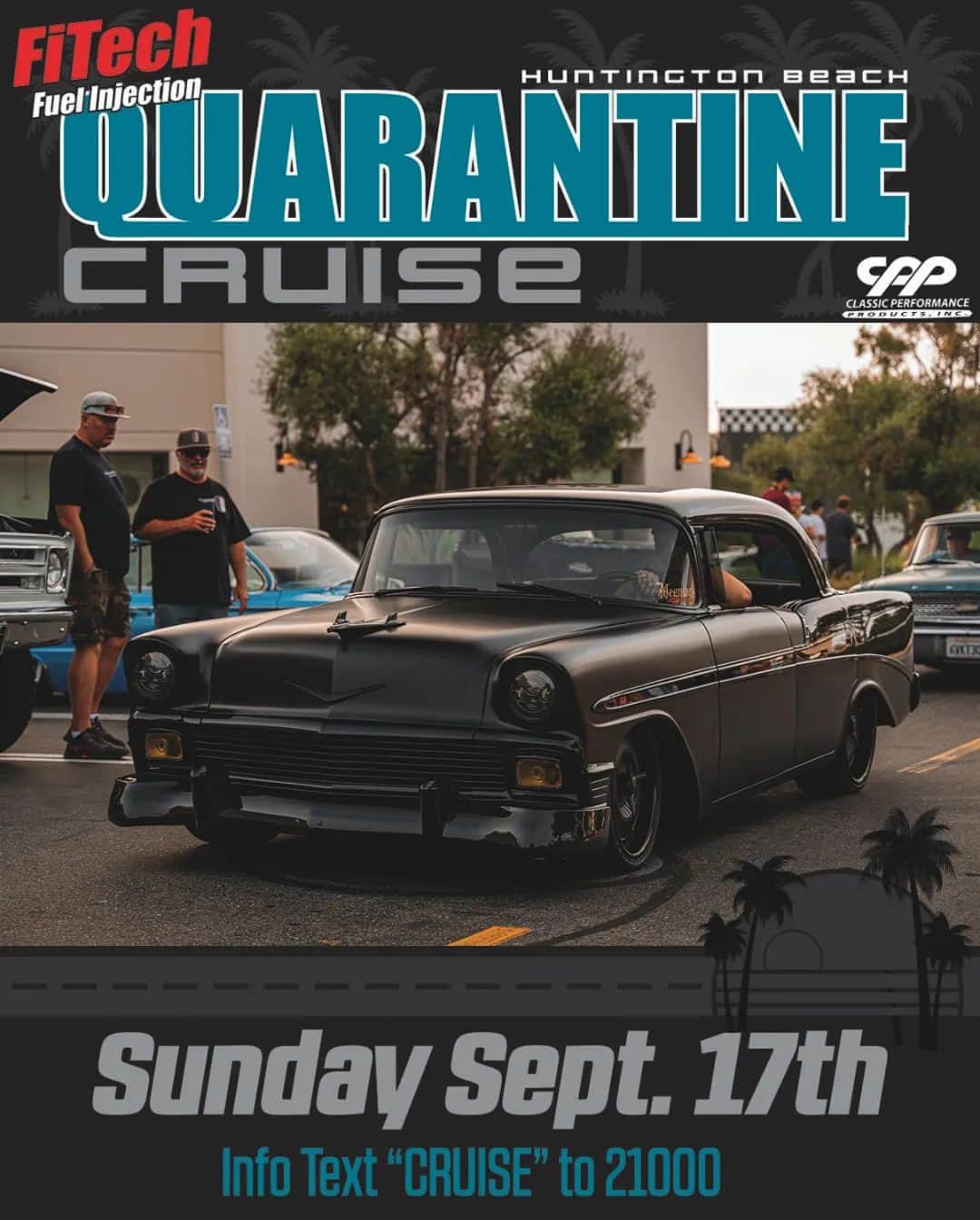 Classics Dailyさんのインスタグラム写真 - (Classics DailyInstagram)「It’s Time to Hit the Road with QC:41!!  The Original @Fitech_EFI Quarantine Cruise presented by @classicperform with @qruisinpch THIS SUNDAY September 17.  With Support from: @famouswhipsales and @liquimoly.usa.canada @extremepowdercoatingca  THE Cruise is Coming.  Come be a part of the fun, check out the rides and cruise alongside hundreds of incredible cars, trucks and enthusiasts on legendary PCH.  Stop by and check out the latest QruisinPCH merch.    Route Details Drop, Friday 9/15 at 5:00 p.m. (PST)  We are aware of the HB running event and have modified the route accordingly.    Featured in Motor Trend, Hot Rod, Truck Trend, Classic Truck Performance, All Chevy Performance, Dub magazine and across the internet, there's nothing like the Quarantine Cruise.  Text "Cruise" to 21000 to be 1st to know the details!  Respect the locations. Leave them as you found them.  NO BURNOUTS!  #hbqc #quarantinecruise #HuntingtonBeach #Hotrods #classiccars  Partners: @hektattoo @keystoneautomotiveoperations @week2wickedjason @Ken」9月15日 9時02分 - classicsdaily