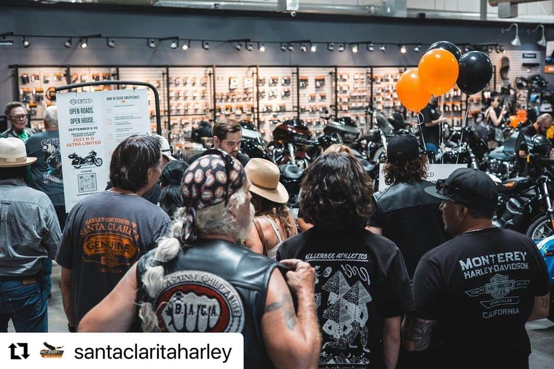 ロバート・パトリックさんのインスタグラム写真 - (ロバート・パトリックInstagram)「#Repost @santaclaritaharley with @use.repost ・・・ Thank you to everyone who joined us at our Open Roads I Open House event this past weekend! Your presence made it a roaring success, and we couldn't be more thrilled. Stay tuned for more exciting events and news, as we rev up for the journey towards the end of 2023.⁠ ⁠ #santaclaritaharley #separatefromthepack #harleydavidson」9月15日 9時50分 - ripfighter