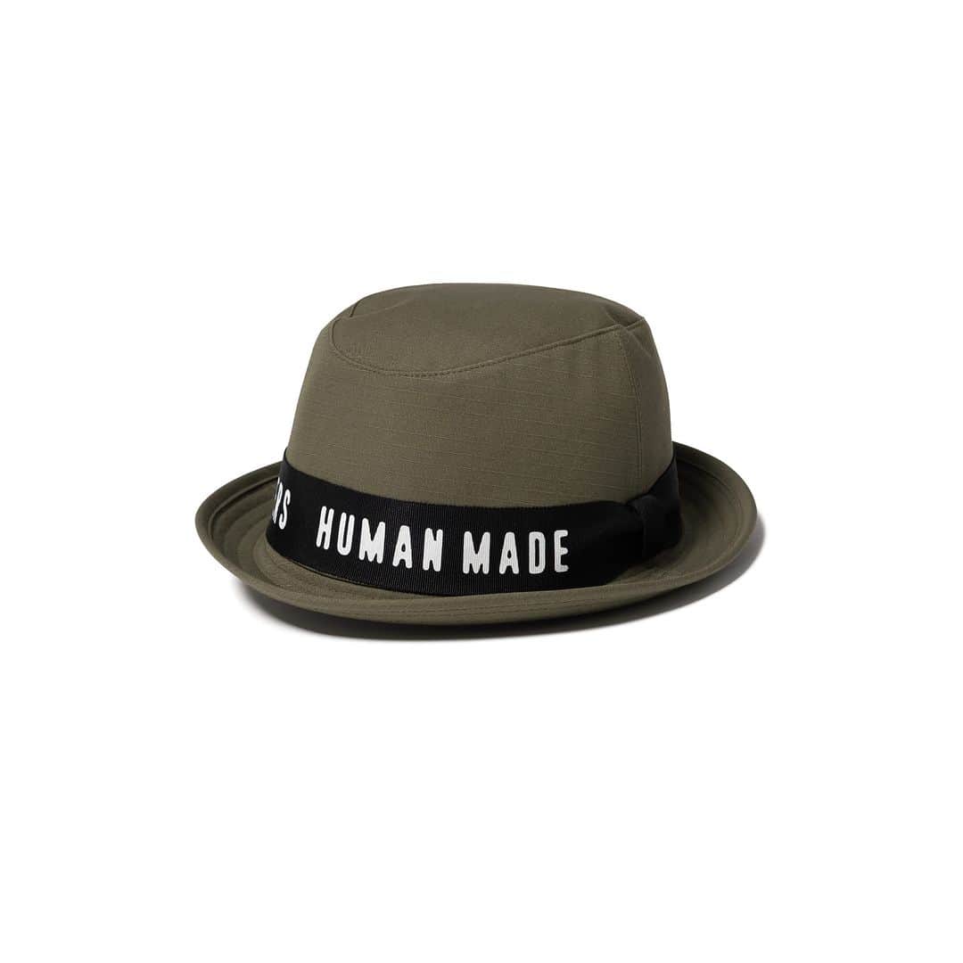 HUMAN MADEさんのインスタグラム写真 - (HUMAN MADEInstagram)「"RIP-STOP HAT" is available at 16th September 11:00am (JST) at Human Made stores mentioned below.  9月16日AM11時より、"RIP-STOP HAT” が HUMAN MADE のオンラインストア並びに下記の直営店舗にて発売となります。  [取り扱い直営店舗 - Available at these Human Made stores] ■ HUMAN MADE ONLINE STORE ■ HUMAN MADE OFFLINE STORE ■ HUMAN MADE HARAJUKU ■ HUMAN MADE SHIBUYA PARCO ■ HUMAN MADE 1928 ■ HUMAN MADE SHINSAIBASHI PARCO ■ HUMAN MADE SAPPORO  *在庫状況は各店舗までお問い合わせください。 *Please contact each store for stock status.  コットンリップストップ生地を使用した、ハット。高級感のあるグランテープにブランドロゴがプリントされています。  Cotton ripstop hat with the Human Made logo printed on high-quality grosgrain tape.」9月15日 11時18分 - humanmade