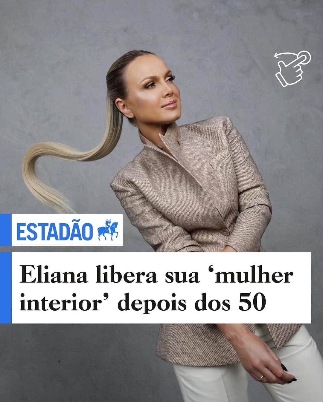 Eliana Michaelichin Bezerraのインスタグラム：「Obrigada @estadao e ao colunista @gibaamendola pelo importante espaço.  No carrossel alguns momentos desta entrevista🤍」