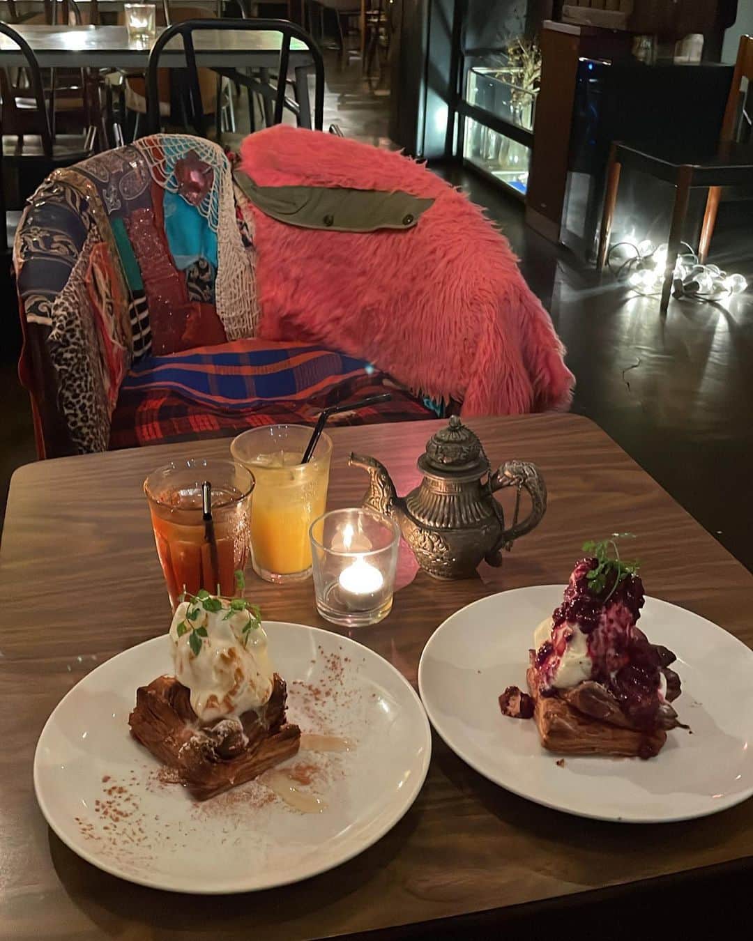 陣ノ内柚来のグルメインスタ