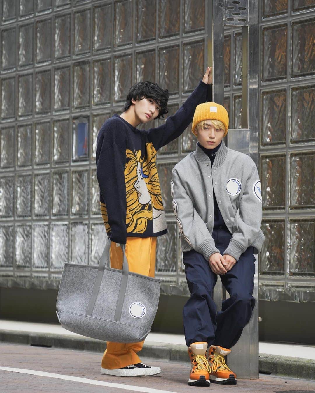福澤希空（WATWING）さんのインスタグラム写真 - (福澤希空（WATWING）Instagram)「@emporioarmani   These yellow pants and girl's sweatshirt are cute🧜‍♀️  #pr  #EmporioArmani #EAsustainable」9月15日 12時03分 - noafukuzawa_watwing