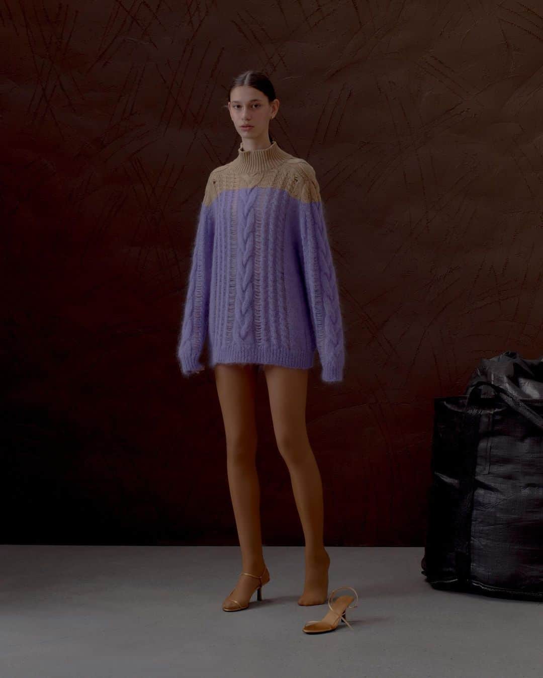 TANのインスタグラム：「🥐🍇TAN FALL/WINTER 2023  #knitwear」