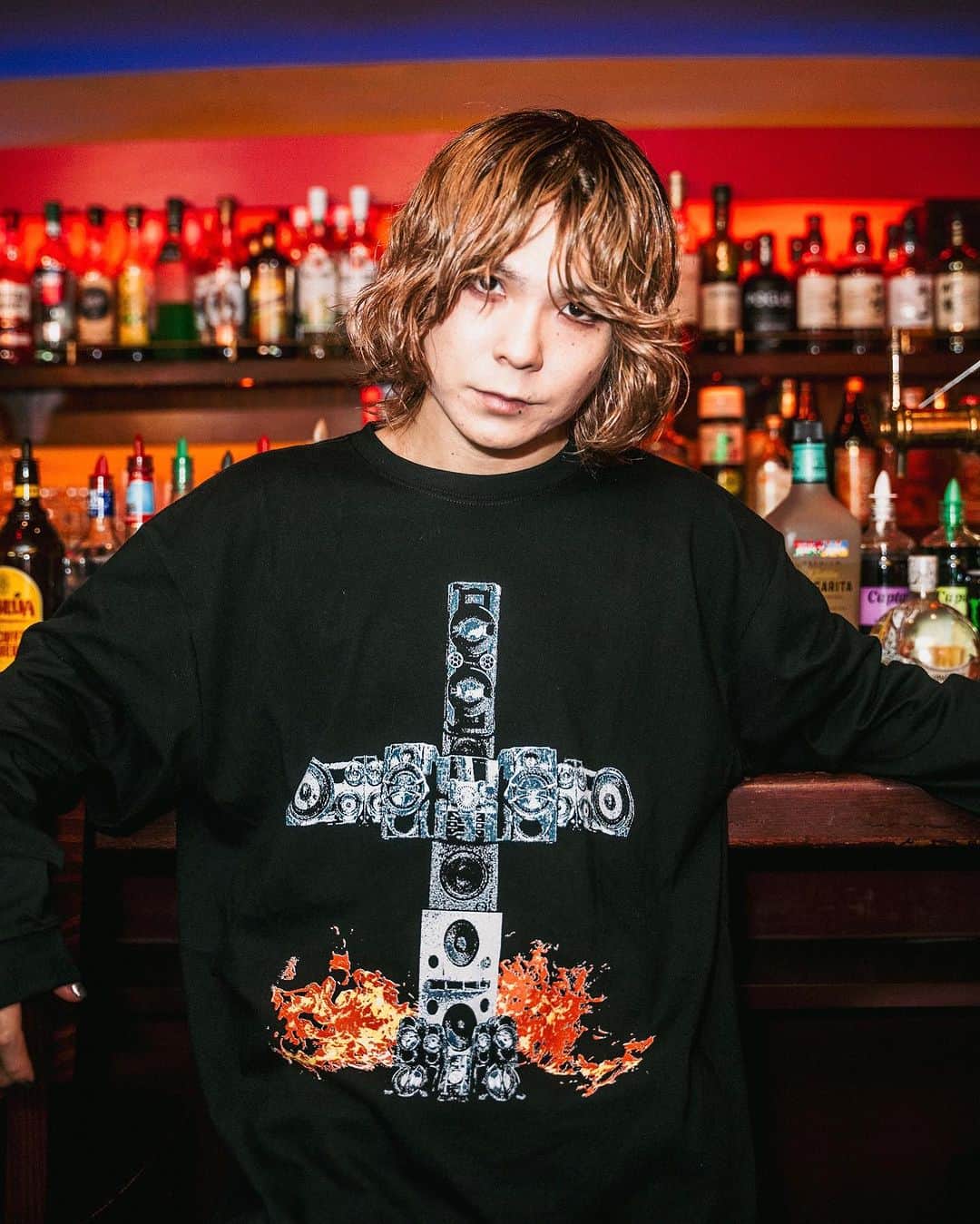 のインスタグラム：「Crossfaith NEW MERCH🌓 ⁡ ①.②.③ Sound System Tee / XXL ⁡ ④.⑤ O Species Tee / XL ⁡ ⑥.⑦ Faith Tee / L ⁡ 📸by @shot.row」