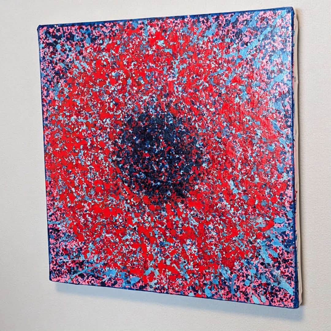 大塚咲さんのインスタグラム写真 - (大塚咲Instagram)「魂の花2023.9.14  #art #芸術 #painting #艺术 #花 #個展 #コンテンポラリーアート #現代美術 #現代藝術 #藝術 #dripping」9月15日 13時07分 - otsukasaki_