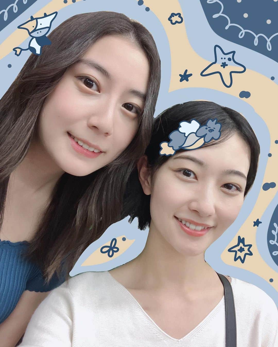 中嶋春陽のインスタグラム：「ひっっっさしぶりに(偶然)宇宙ちゃんに会えた！！！！ 嬉しすぎ！！！！」