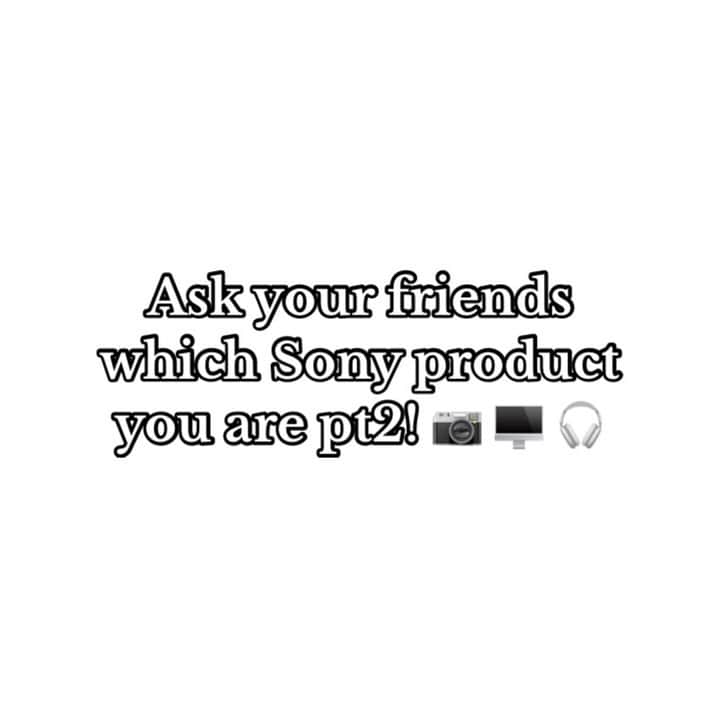sonyさんのインスタグラム写真 - (sonyInstagram)「Didn't find your product in part 1? Don't worry, we promise there's a product for everyone! 📷 Maybe try part 3 next Friday? 😉 #MySony #SonyCamera #SonyHeadphones #SonyRetro #SonyINZONE」9月15日 23時33分 - sonyelectronics