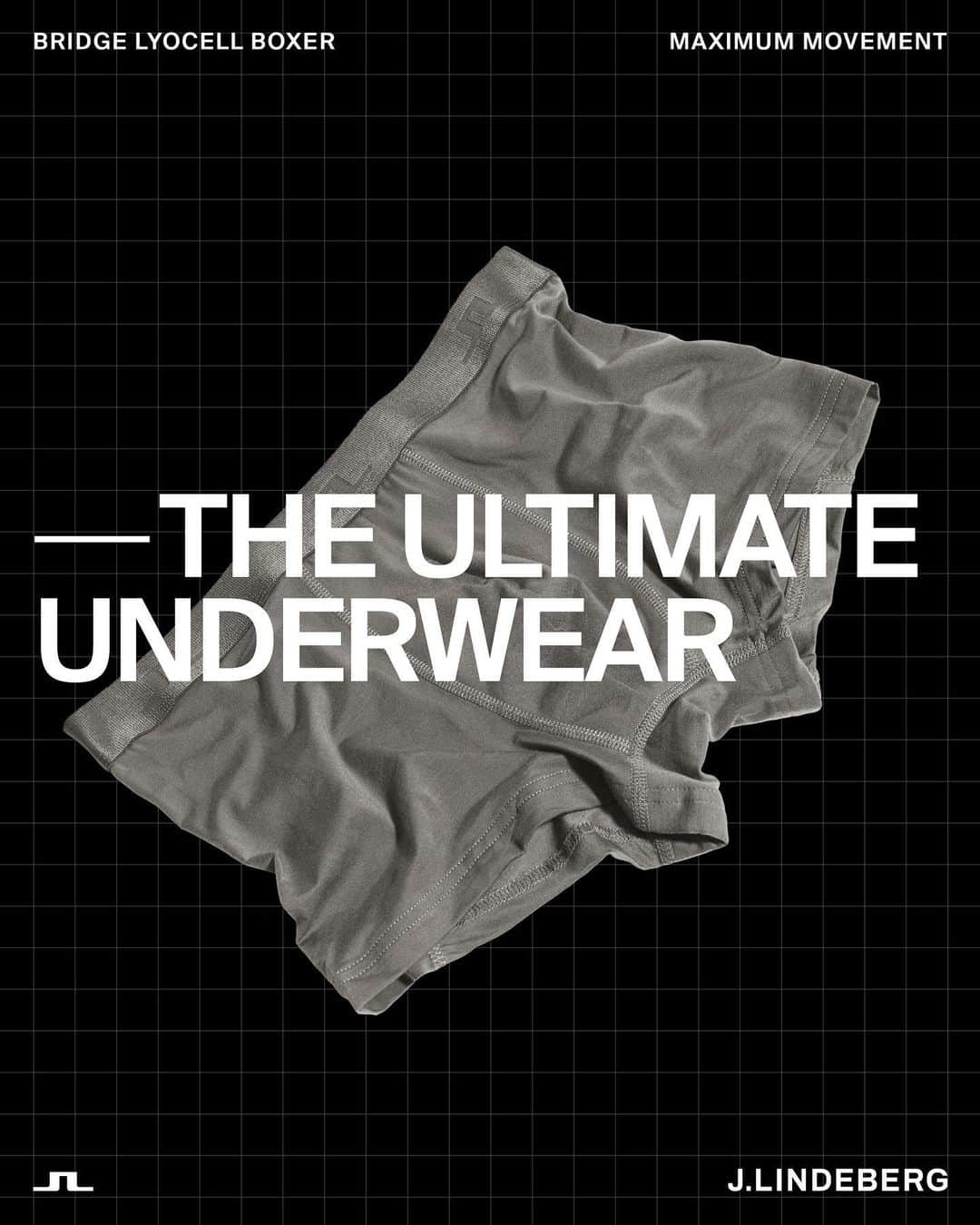 Jリンドバーグのインスタグラム：「Super soft, stretchy and breathable. Discover the ultimate underwear, made from a sustainable lyocell fabric.」