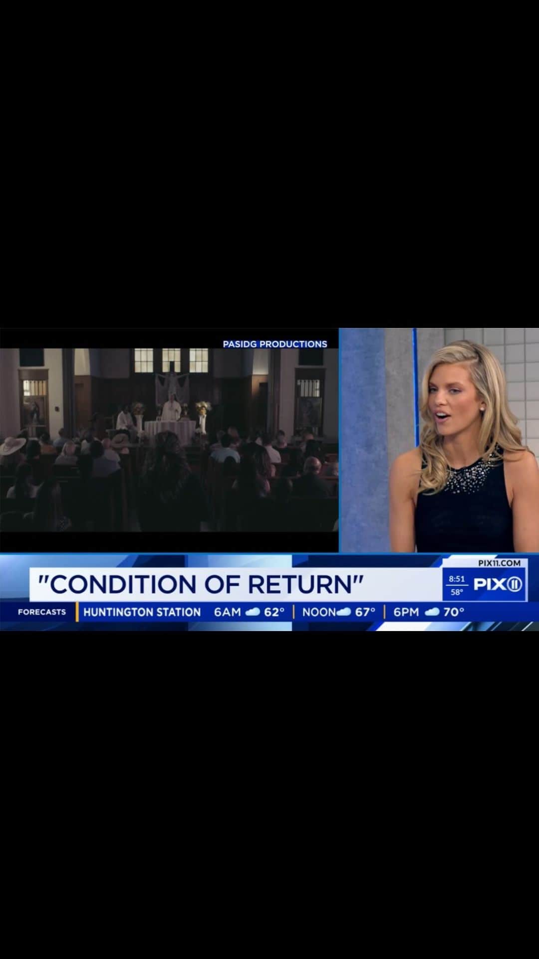 アナリン・マッコードのインスタグラム：「Thank you @pix11news for having @theannalynnemccord on your show to talk about her latest film @conditionofreturn   Be careful what you wish for.   Condition of Return hits theatres Friday 9.22.」