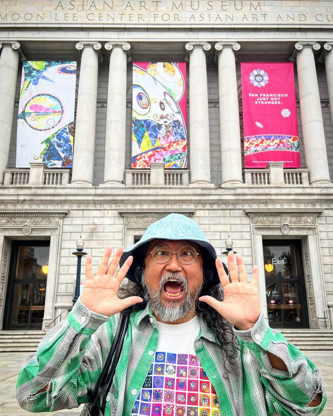 村上隆のインスタグラム：「Today! @asianartmuseum」