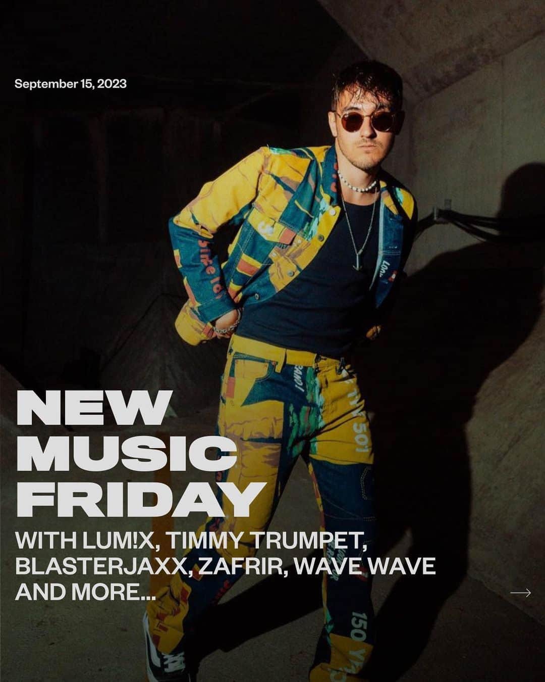 Spinnin' Recordsのインスタグラム：「We're like kids in a candy store this Friday 🍭 With some incredible new tunes from LUM!X, Timmy Trumpet, Blasterjaxx, The Stickmen Project, Wave Wave and more out now, it's time to dive into this week's NEW MUSIC FRIDAY bangers ⬇️  LUM!X - Kids Like Us (feat. LUCiD & FRiENDS) Timmy Trumpet X Blasterjaxx X Zafrir - Fuego Hook N Sling x The Stickmen Project x YOU - Bodystop HÄWK & AMY MIYÚ - Don't Stop Cumbiafrica & Chico Rose - Adios Wave Wave - Overdrive Scorsi & The Otherz - Stay ANGELPLAYA - TIPSY BEAUZ - Colors Of The Rainbow  @lumix_music @lucidandfriends.music @timmytrumpet @blasterjaxx @zafrir @hooknsling @thestickmenproject @youmusic @iamhawkdj @amymiyu @cumbiafrica @chicorose @wavewavemusic @scorsi @theotherzmusic @angelplayamusic @beauzworld」