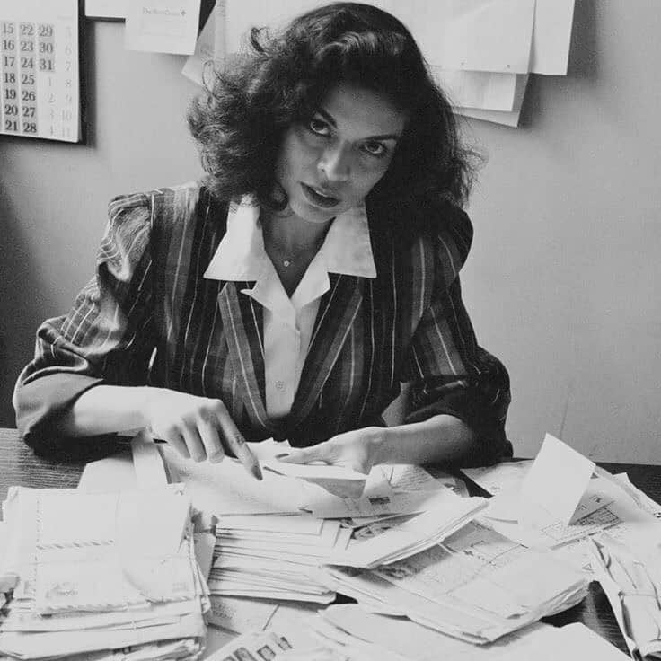 Meganのインスタグラム：「Back to business 〰️ Bianca Jagger ⚡️ . . . . #biancajagger」