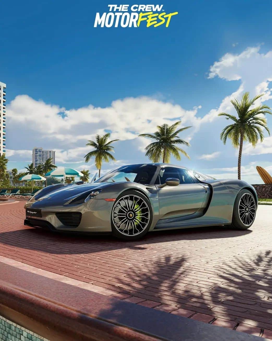 Porscheのインスタグラム：「Cruising the sparkling Hawaiian coastline in a 918 Spyder? Sounds like paradise. Welcome to The Crew Motorfest, where you can even import your full collection from The Crew 2 into the new game.」