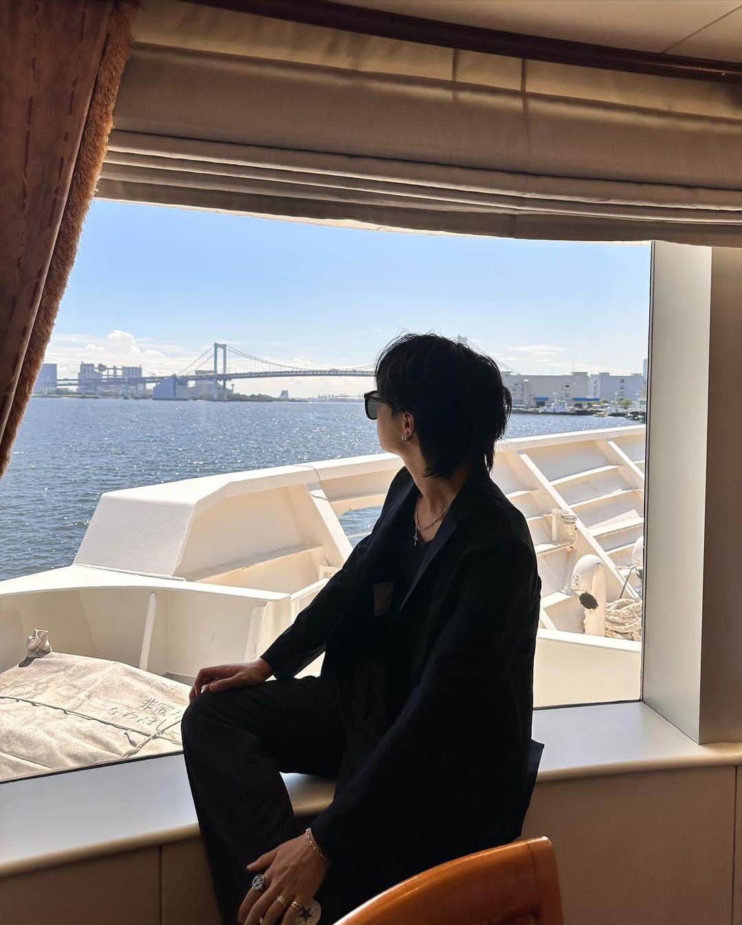 中里真哉斗さんのインスタグラム写真 - (中里真哉斗Instagram)「Cruising in the Sea of Tokyo ღ  Ü  船から見る東京最高に綺麗だった🗼 ・ ・ ・ ・ ・ ・ ・ ・ ・ ・ ・ ・ ・ ・ ・ #fashion #03 #fyp #foryou  #Japan #Japanlife #Japanese #Japaneseboy #lifestyle #Tokyo #tokyolife #outfit#ootd#street#memories #workout  #cruising」9月15日 19時16分 - myt_002