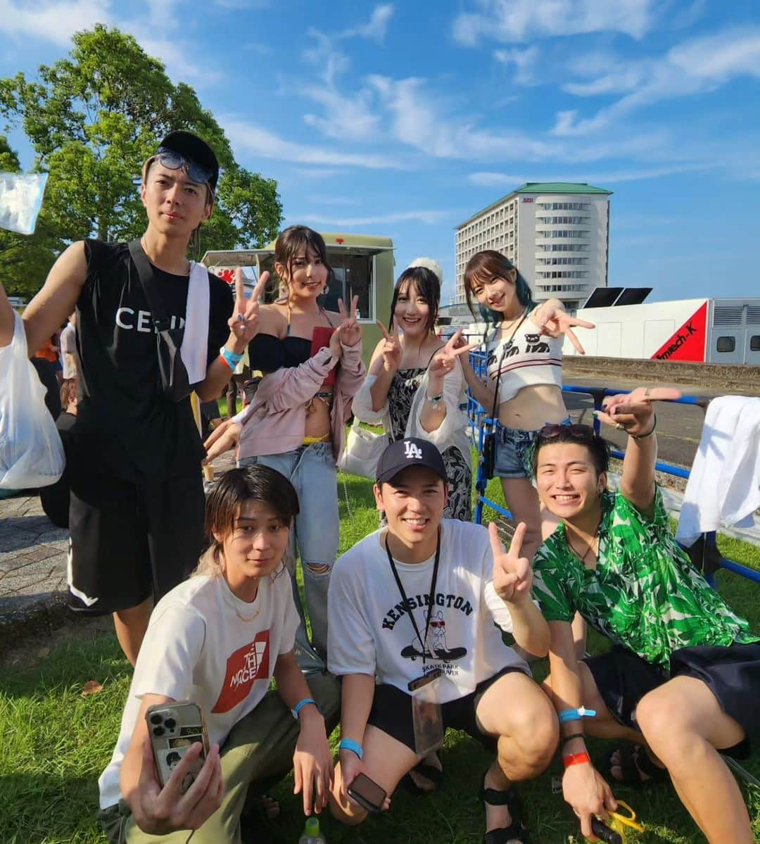 yukapinさんのインスタグラム写真 - (yukapinInstagram)「＼別府お湯かけ♨️音楽フェス／ BEPPU ONSEN SHOWER FES.2023  来年も絶対行きたいフェス🥹💗 ホリエモンさん最高なイベントをありがとうございます(*^￢^*)🌈♨️  #大分県 #別府 #別府温泉  #ホリエモン #優歌レポ」9月15日 19時30分 - yukarepo0314