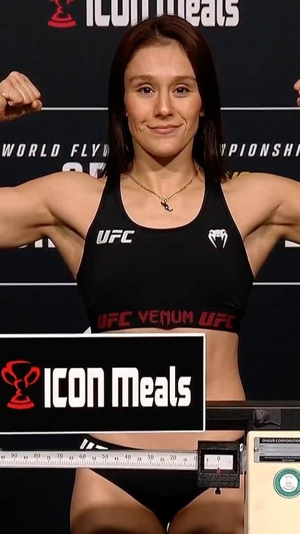 UFCのインスタグラム：「The rematch is OFFICIAL 🏆  @Alexa_Grasso and @BulletValentina have both made championship weight for tomorrow’s #NocheUFC main event!」