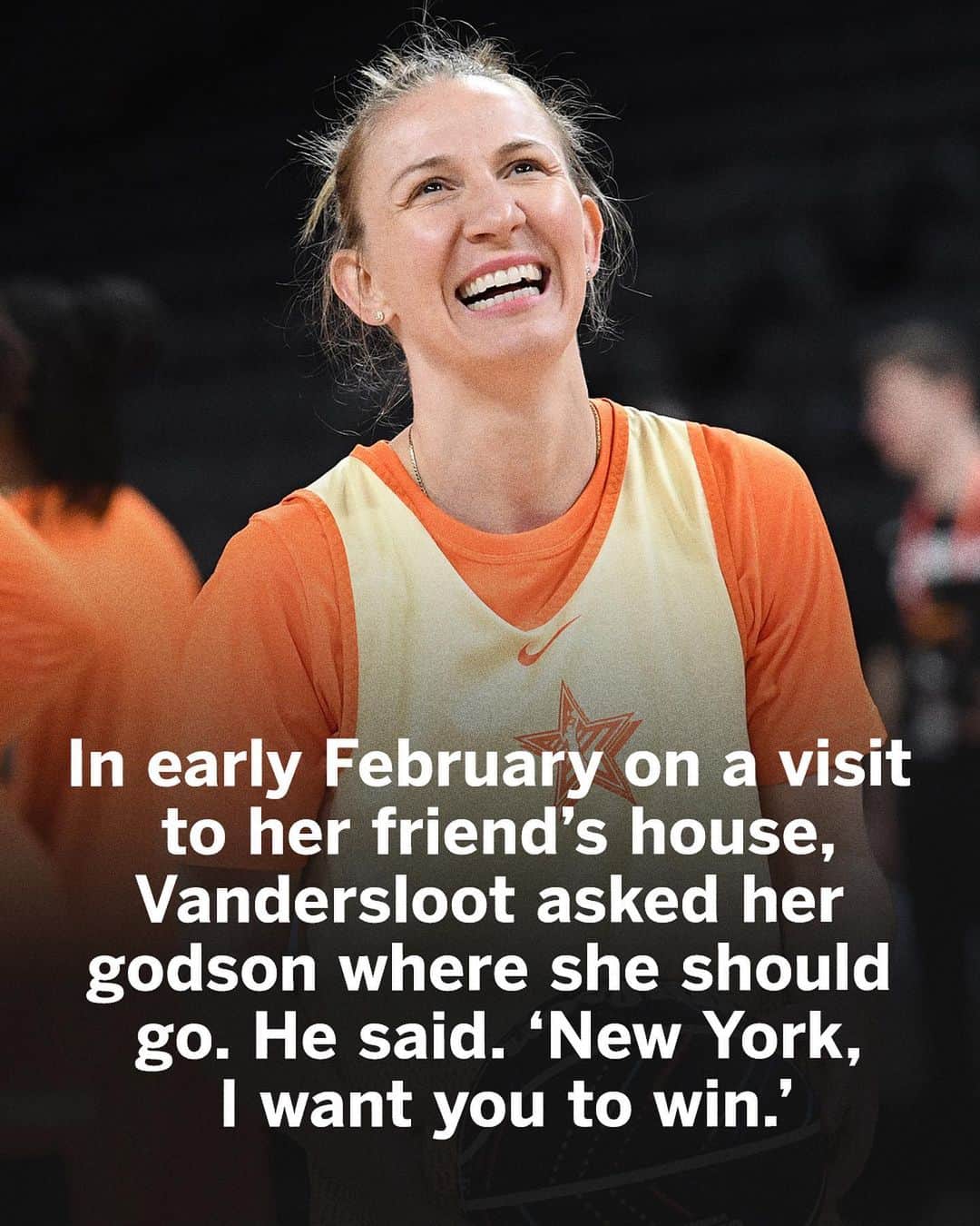 espnさんのインスタグラム写真 - (espnInstagram)「Courtney Vandersloot will never call herself a super star, but her drive has the Liberty set to make a championship push.」9月16日 1時07分 - espn