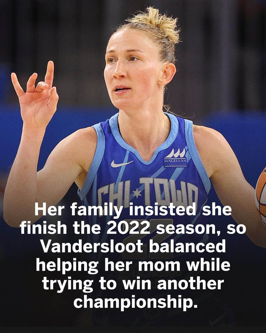 espnさんのインスタグラム写真 - (espnInstagram)「Courtney Vandersloot will never call herself a super star, but her drive has the Liberty set to make a championship push.」9月16日 1時07分 - espn