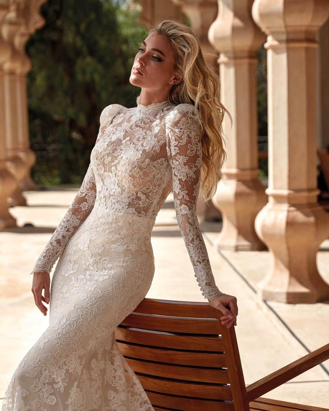 のインスタグラム：「Vote your favorite style from the new 2024 The Journey collection 💛   1. Loire 2. Lolland 3. Annecy 4. Flores 5. Luzon  Try on the new #Pronovias collection at our in-store event from September 14-18th, link in bio to book your appointment🔗  #TheJourney」