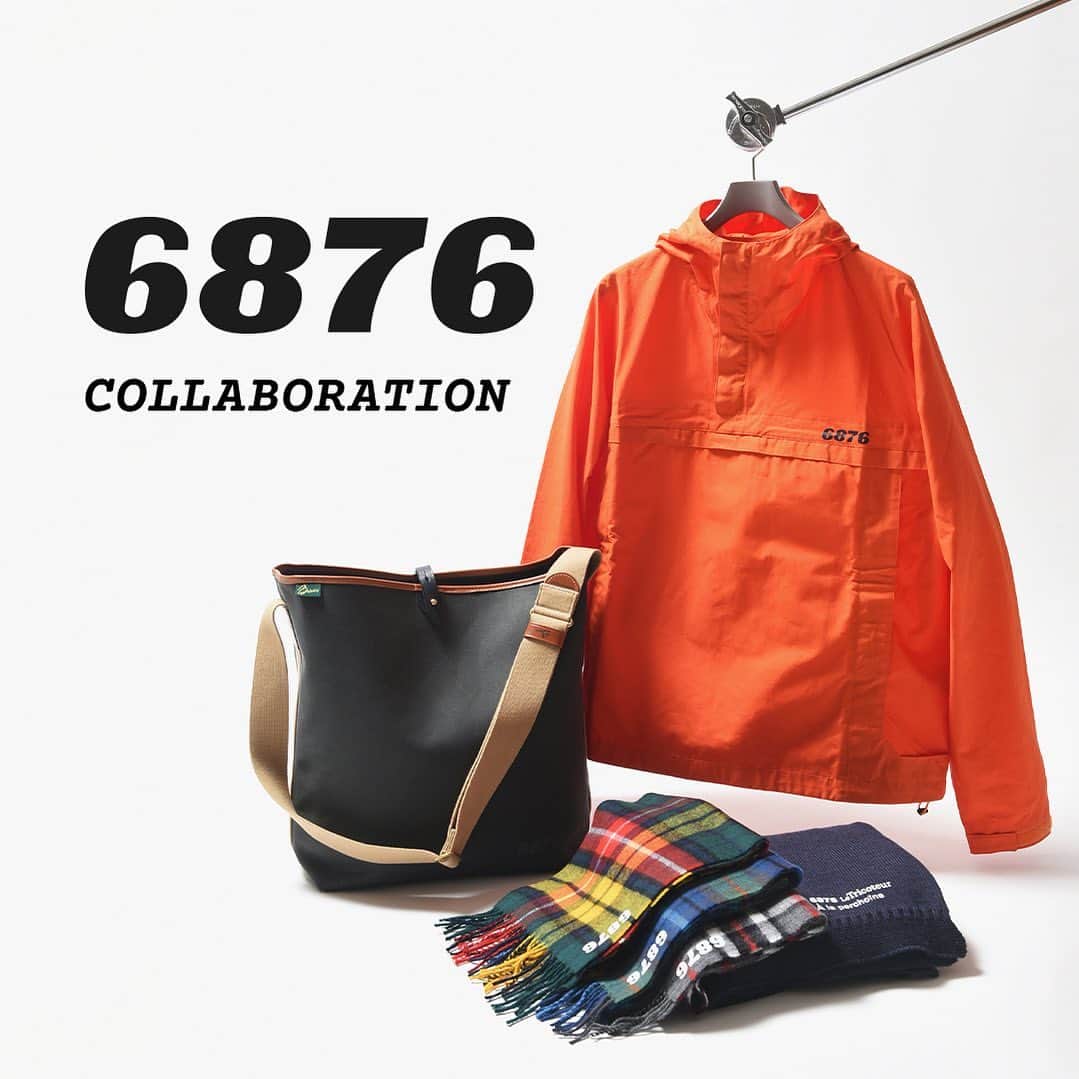 のインスタグラム：「6876 COLLABORATION  1990年代より活躍しているUKストリートブランド〈6876 シックスエイトセブンシックス〉と〈Bshop〉のコラボレーションアイテムが実現。 両者がタッグを組むことで、オーセンティックなアイテムながらモダンでユニークなプロダクトが誕生しました。  WEB特集ページにてコラボレーションアイテムのご紹介と6876のデザイナー(ケネス・マッケンジー氏)へのインタビューを掲載しております。 ぜひご覧下さいませ。  #6876 #bshop #23aw」