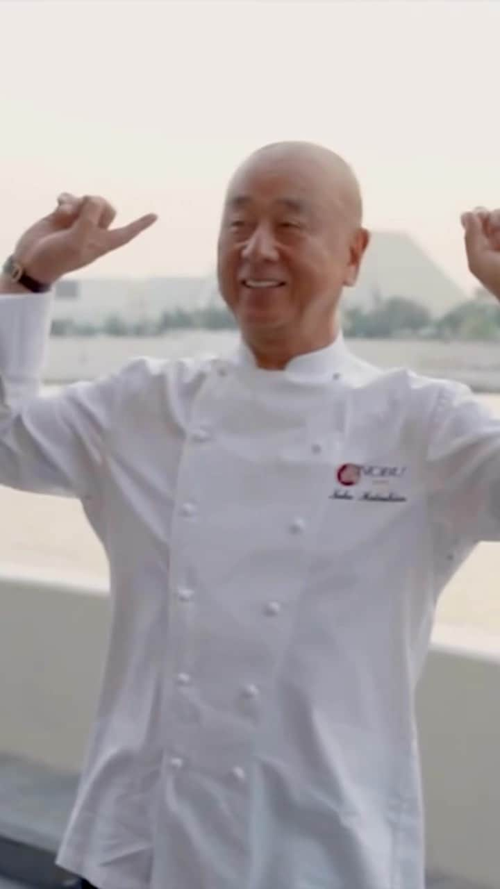 松久信幸のインスタグラム：「Chef Nobu San returns to Doha! 💥  We are so excited to announce that @therealnobu is coming back to Nobu Doha for the 2023 edition of #NobuInTown! Join us from October 4 to 7 for a series of special culinary experiences with Chef Nobu - from exclusive parties, to a new delicious Omakase and a private masterclass. To learn more and book, check our our Nobu In Town highlight or call/WhatsApp +974 4494 8888.  #NobuInTown #NobuDoha #Nobu」