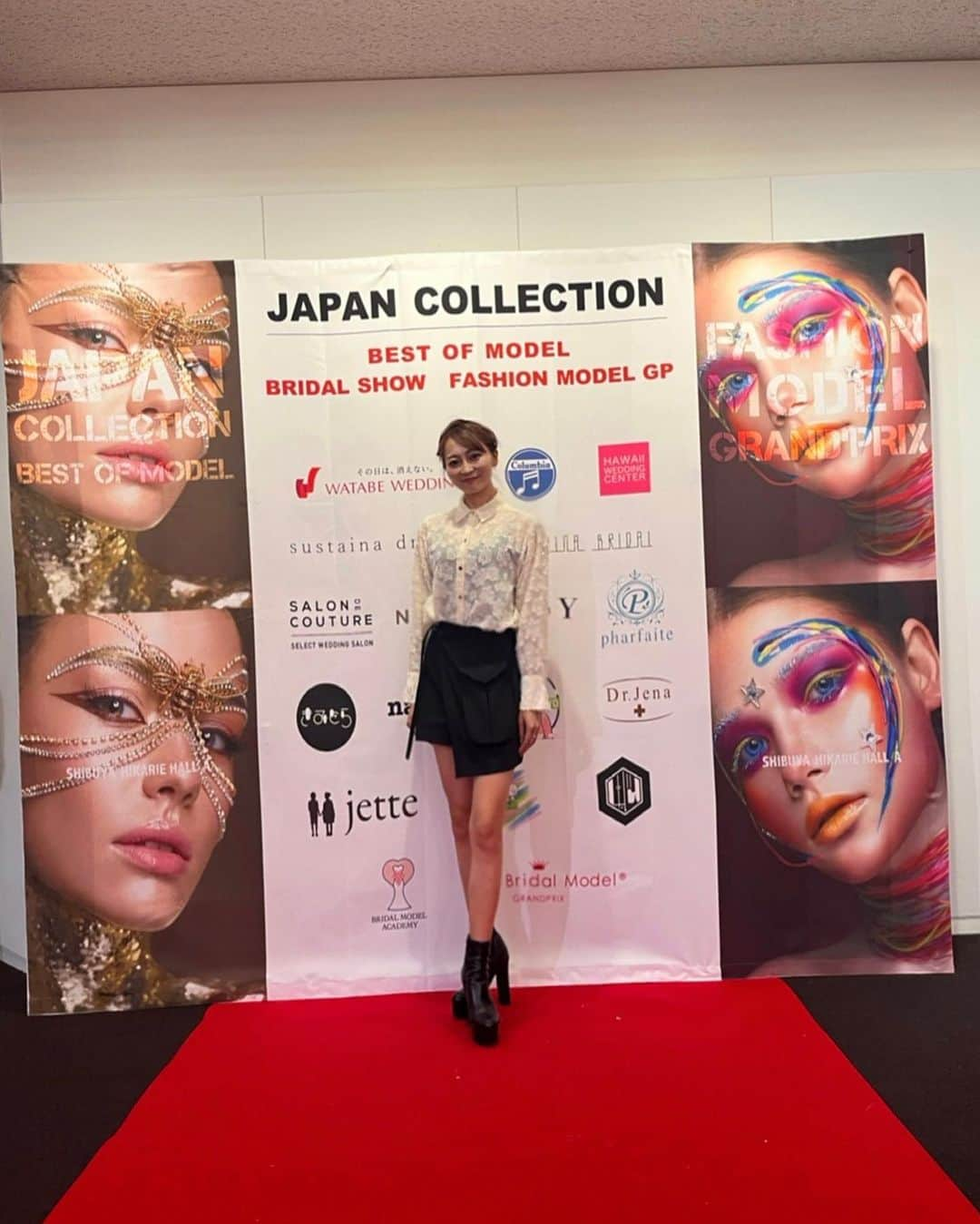 川和真奈美のインスタグラム：「【JAPAN collection】  #ノーマルカメラ  #1番スタイル盛れる説 #ジャパンコレクション  #モデル  #ミスコンファイナリスト  #ミスコングランプリ  #アナウンサー  #フリーアナ  #フリーアナウンサー  #フジテレビ📺」