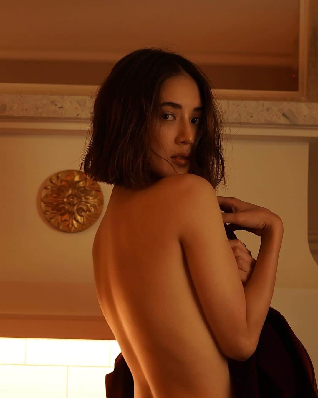 藤井夏恋のインスタグラム：「Karen in Paris. hm/ph by Tomoka Kitsunai」