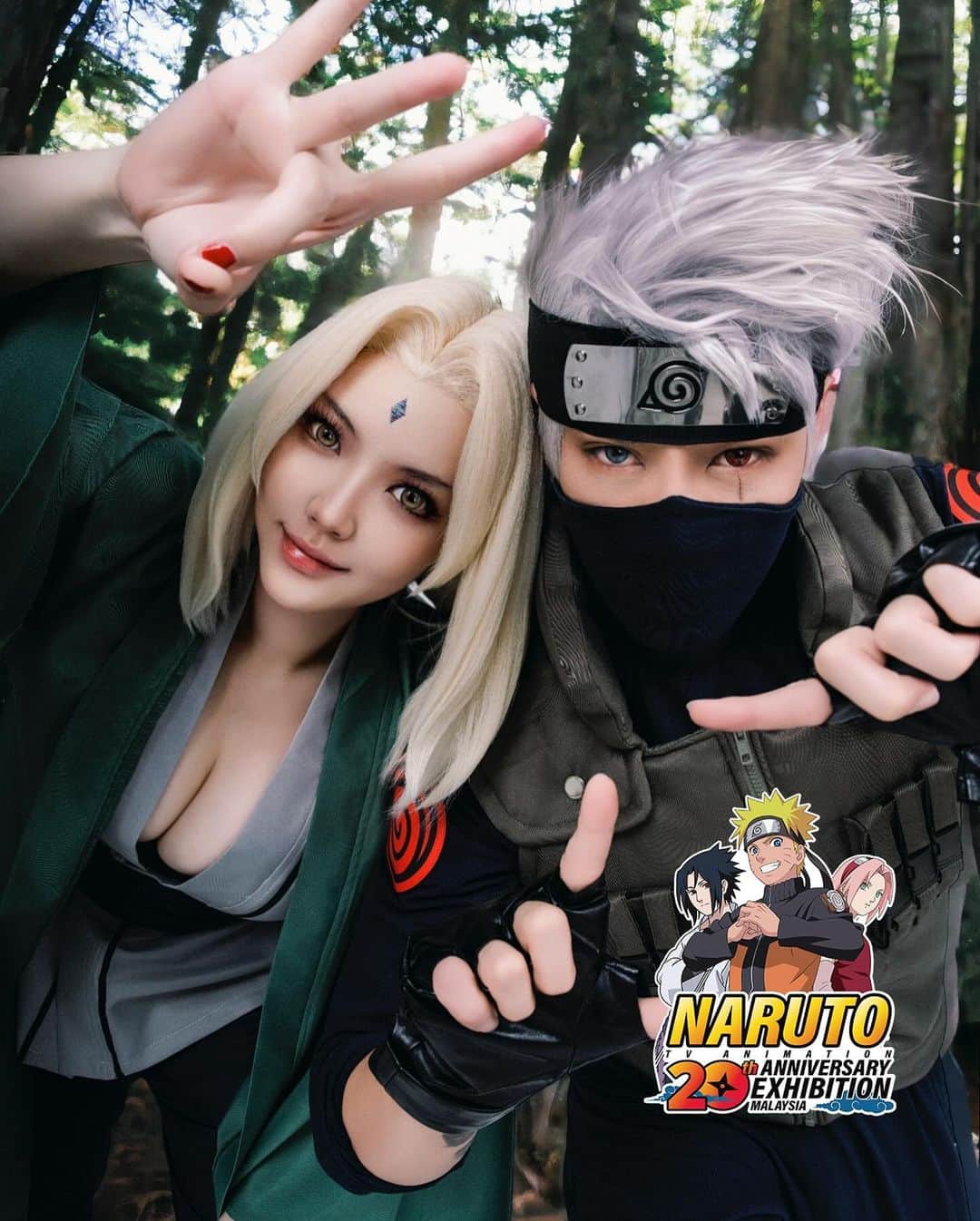 YingTzeのインスタグラム：「📢🎁🎁Naruto fans! We're super excited to share that we'll be at the NARUTO TV Animation 20th Anniversary Exhibition. Imagine stepping into the world we've all loved for years! Now, how about joining us together on the first day of the exhibition (7 Oct 2023)?  Yes, YOU could get a launch day ticket to this incredible exhibition! How? Just follow these steps!  1. Follow @yingtze @prestonles.ig & @cosmic_asia on Instagram 2. Tag 2 people in the comments below with hashtag #NARUTOExhibitionMY (𝐓𝐡𝐞 𝐦𝐨𝐫𝐞 𝐲𝐨𝐮 𝐩𝐚𝐫𝐭𝐢𝐜𝐢𝐩𝐚𝐭𝐞, 𝐭𝐡𝐞 𝐛𝐞𝐭𝐭𝐞𝐫 𝐲𝐨𝐮𝐫 𝐜𝐡𝐚𝐧𝐜𝐞𝐬 𝐨𝐟 𝐰𝐢𝐧𝐧𝐢𝐧𝐠) 3. Share this post on your IG story and tag @cosmic_asia (make sure your account is set to public) Get your ninja game on! The Naruto exhibition awaits. Share the excitement and spread the ninja way.  Get your Early Bird Ticket at BookMyShow now!  🔗https://my.bookmyshow.com/e/N20EXMYS Dattebayo!  *Terms & Conditions Apply*」