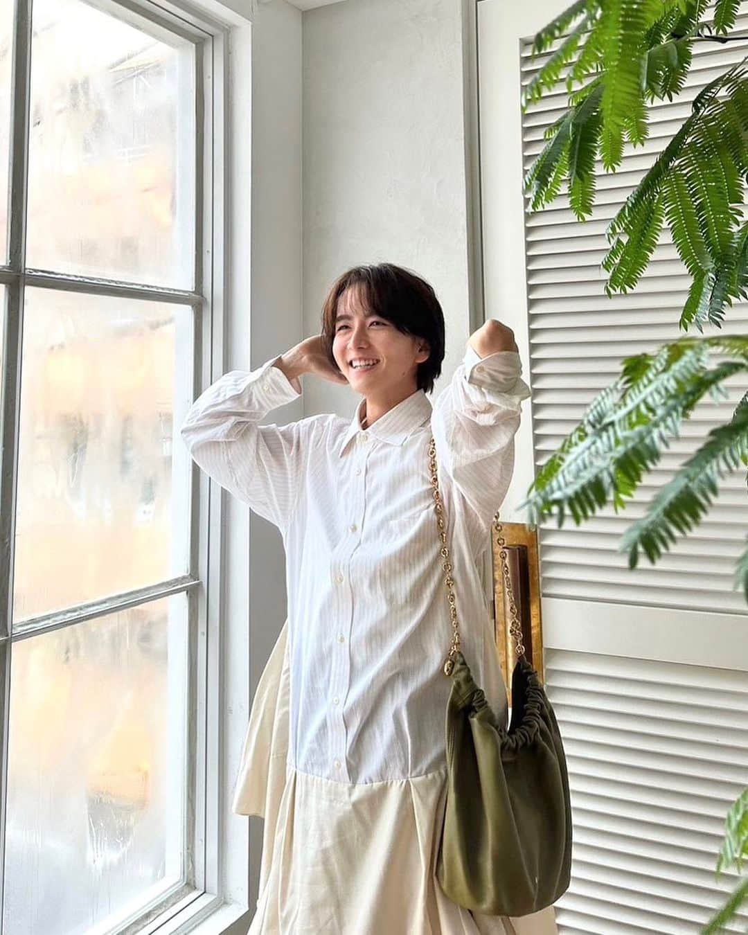 板垣李光人のインスタグラム：「東京は豪雨であった本日の近影  #rihitootd」