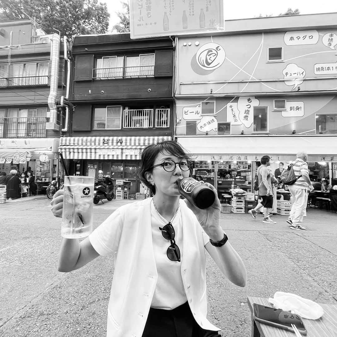 板谷由夏 のインスタグラム：「スキアラバ呑む」